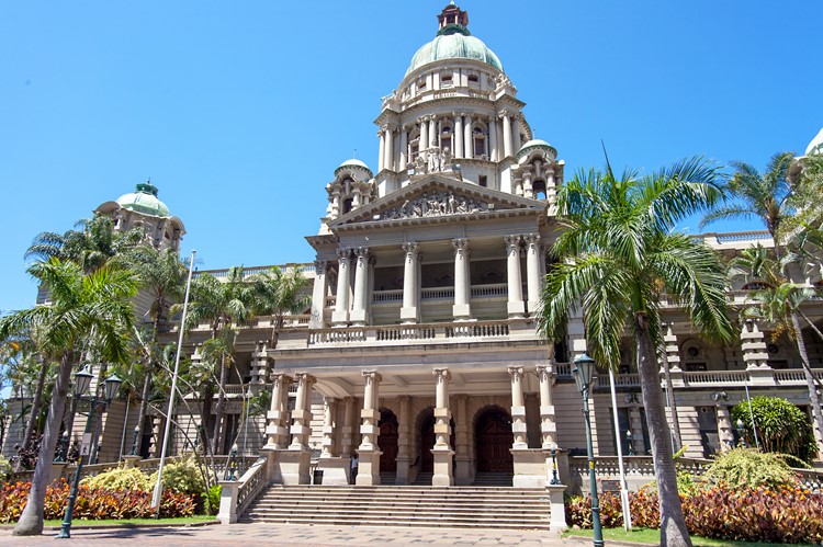 City Hall, Durban, Zuid-Afrika